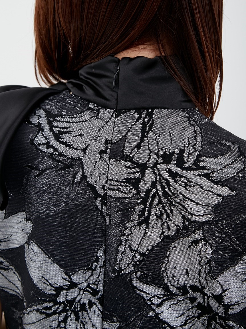 フレイアイディー　ビッグジャガードボウダイドレス FRAY I.D 新品未使用 ビッグジャガードボウタイドレス【限定