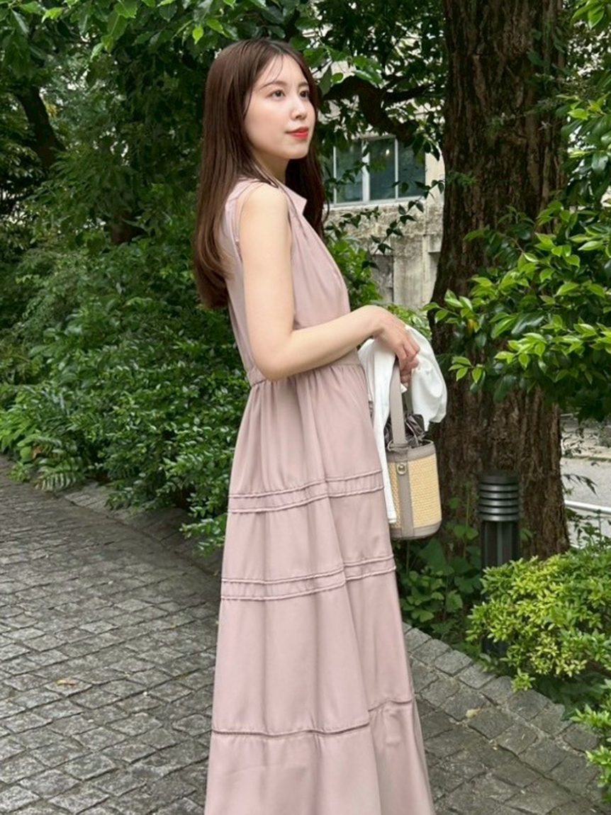 UVカット＞【LIMITED】カーデセットノースリワンピース(マキシ