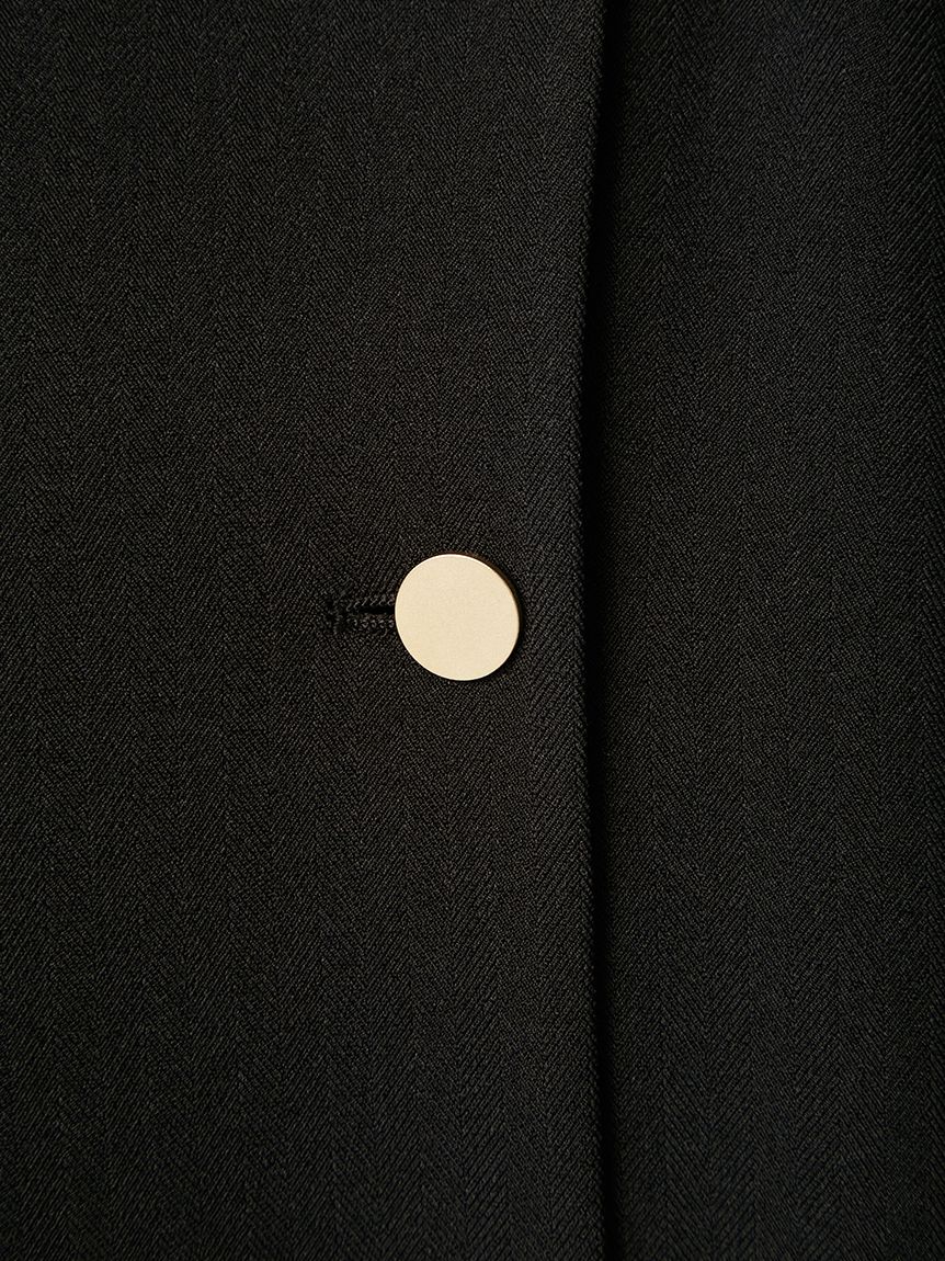 ダブルヘリンボーンジレワンピース(マキシ・ロングワンピース