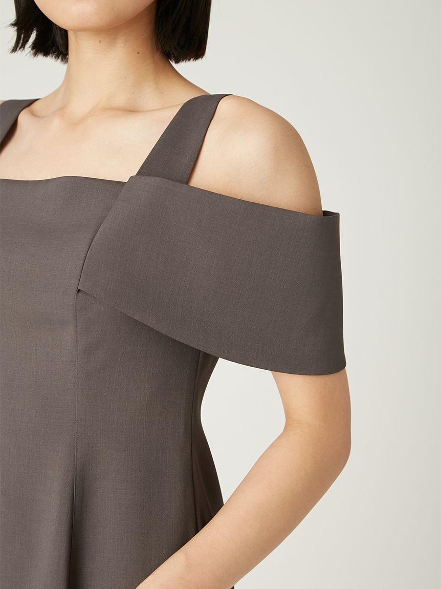 オフショルアシメマーメイドドレス(ドレス)｜ワンピース｜FRAY