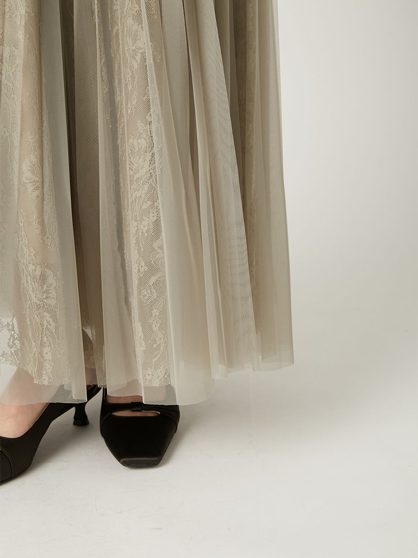 専用 FRAY I.D チュールレイヤードレス チュールレイヤードレス FRAY I.D（フレイアイディー）の