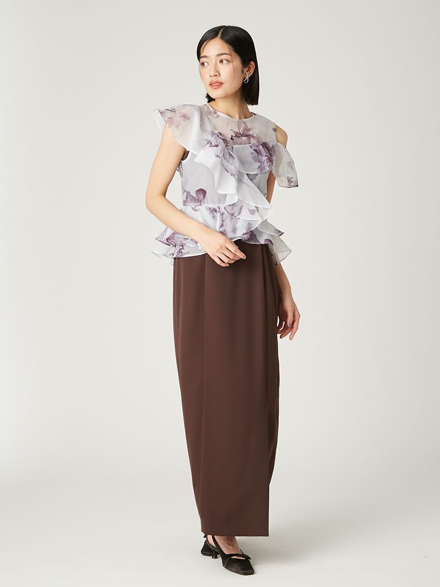 ラッフルブラウスセットドレス(ドレス)｜ワンピース｜FRAY I.D（フレイ