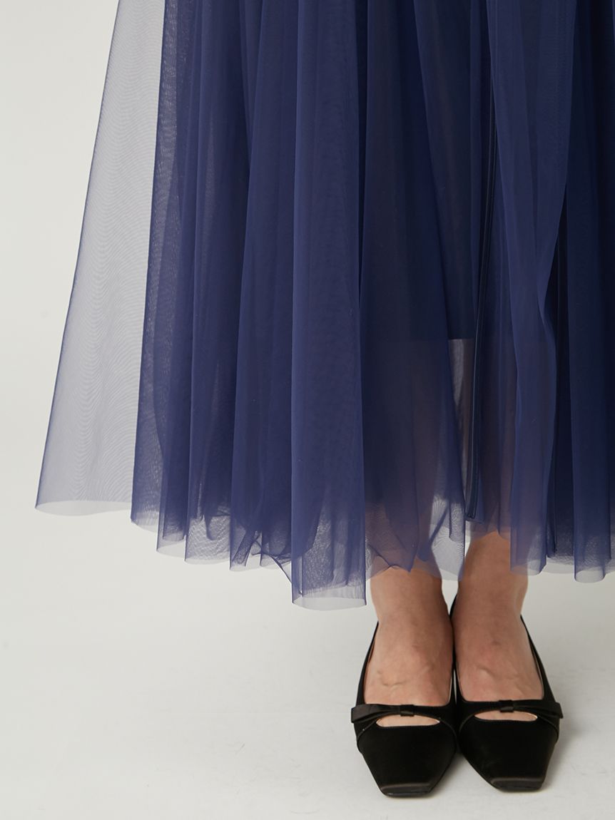 タグ付き新品【FRAY I.D】バックオープンシアードレス バックオープンシアードレス(ドレス)｜ワンピース｜FRAY I.D（フレイ