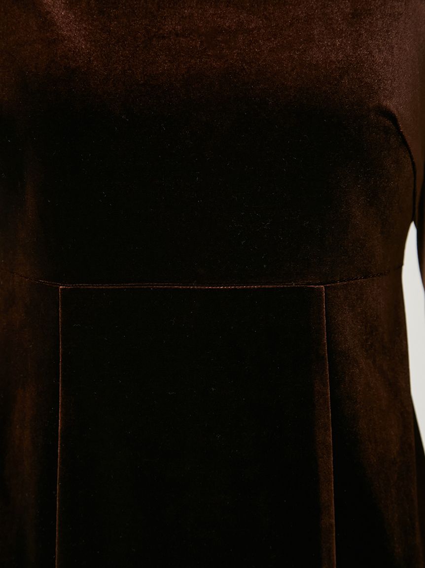 ベロアナローワンピース(マキシ・ロングワンピース)｜ワンピース｜FRAY