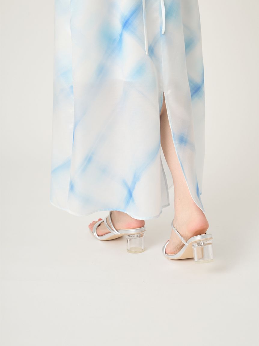【FRAY I.D】【未使用】タックドレープキャミワンピース 0サイズ. IVR FRAY I.D（フレイ・アイディー） ワンピース タックドレープキャミ