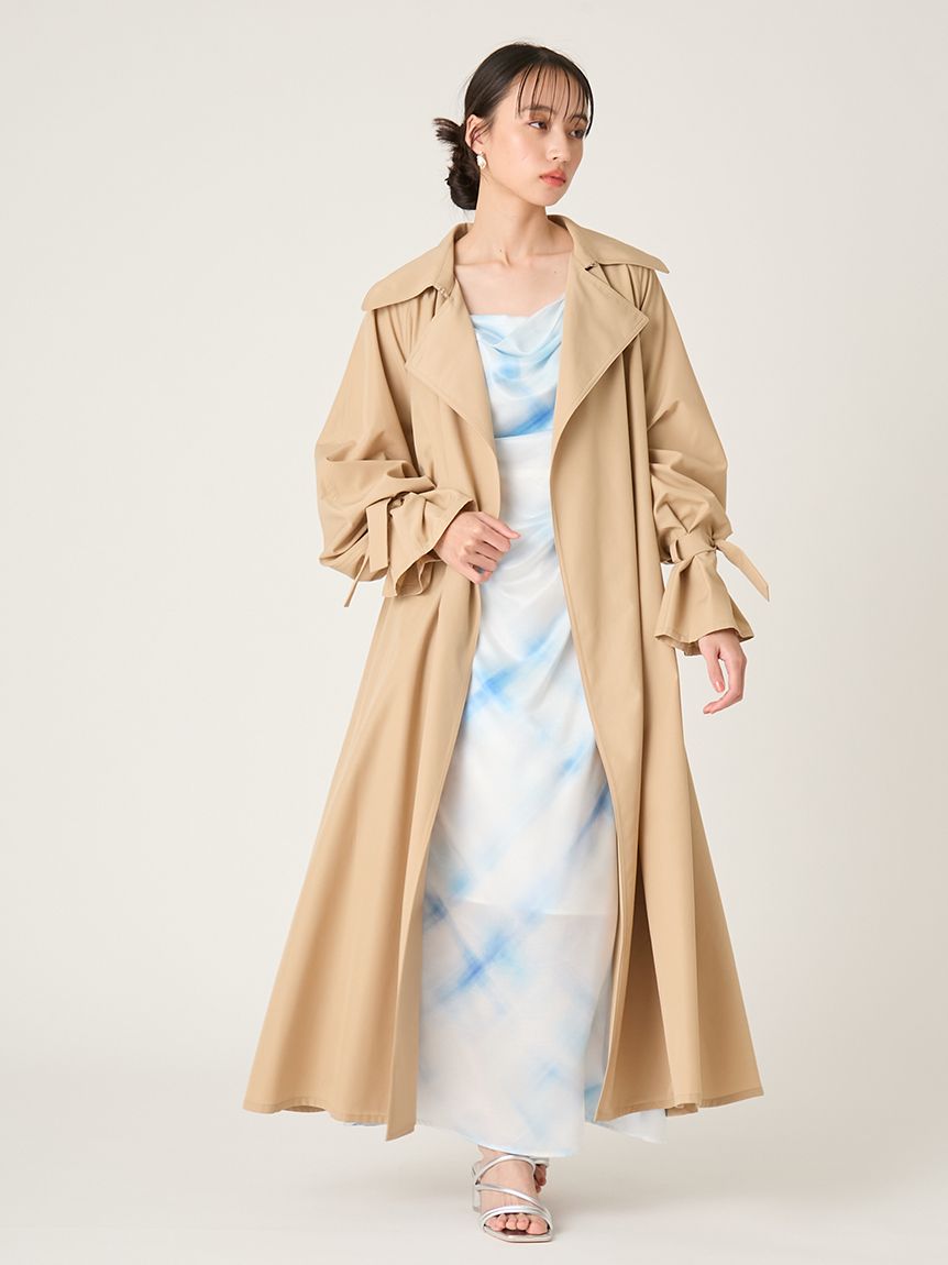 タックドレープキャミワンピース(マキシ・ロングワンピース