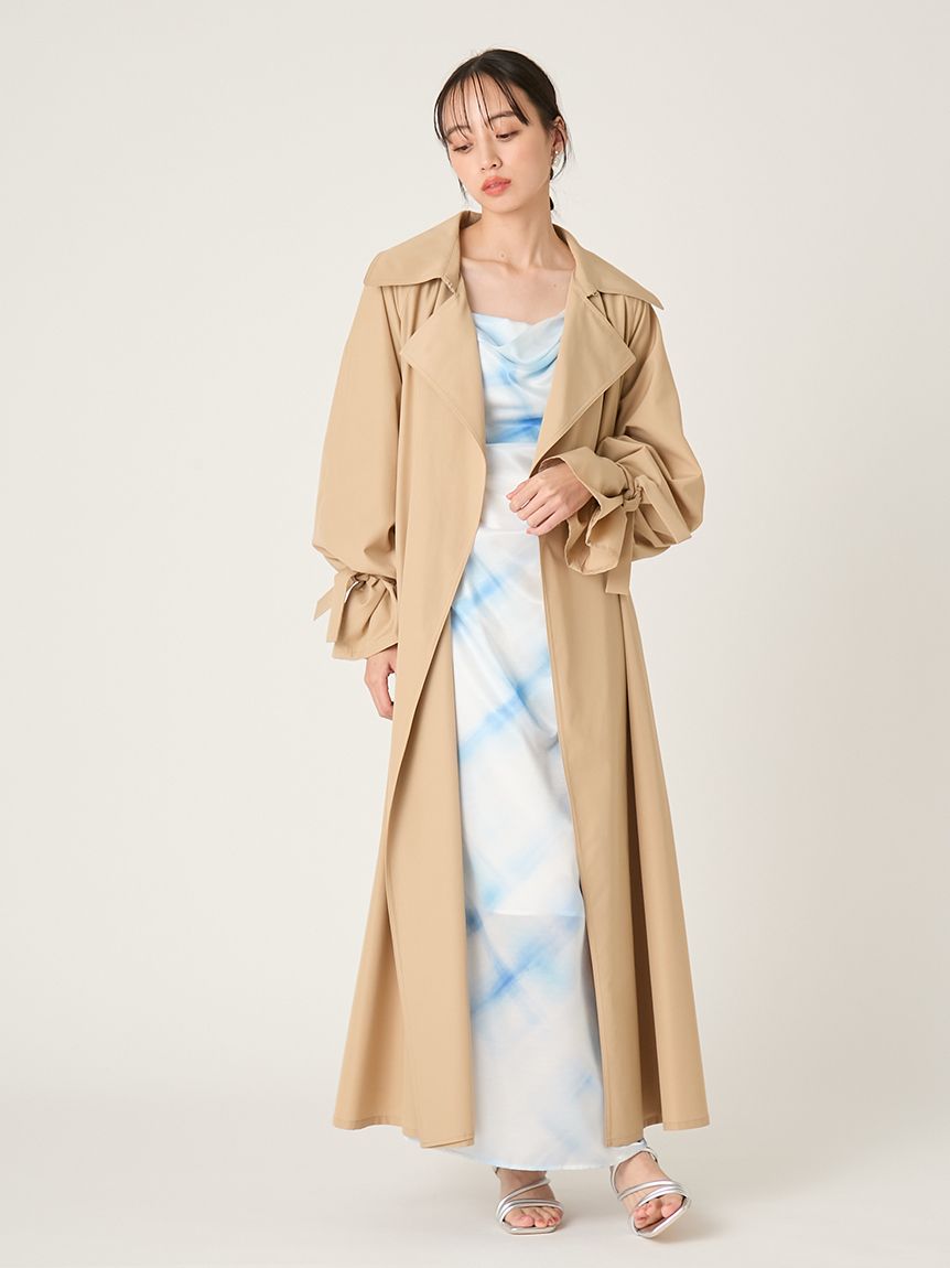 タックドレープキャミワンピース(マキシ・ロングワンピース