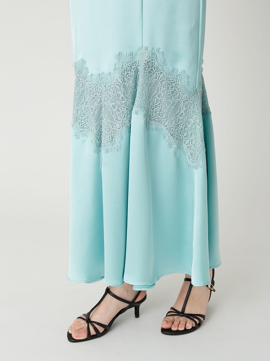レーストリムマーメイドワンピース(ロングワンピース)｜DRESS｜FRAY