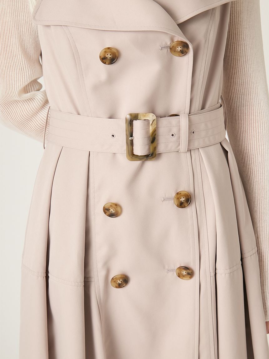 トレンチディテールワンピース(マキシ・ロングワンピース)｜ワンピース  