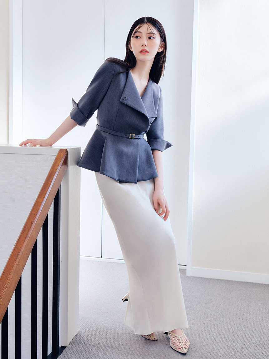 WEB限定】2wayジャケット＆ナロースカートセット(ワンピース)｜FRAY