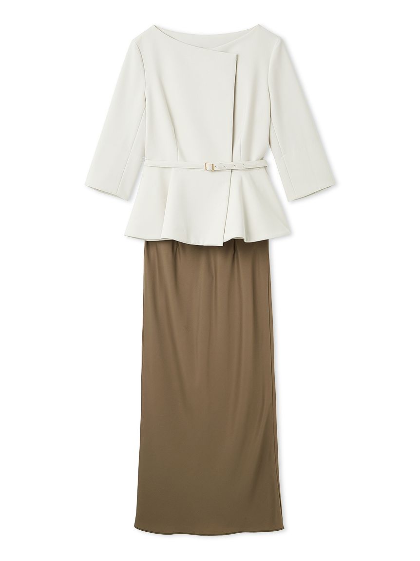 WEB限定】2wayジャケット＆ナロースカートセット(ワンピース)｜FRAY