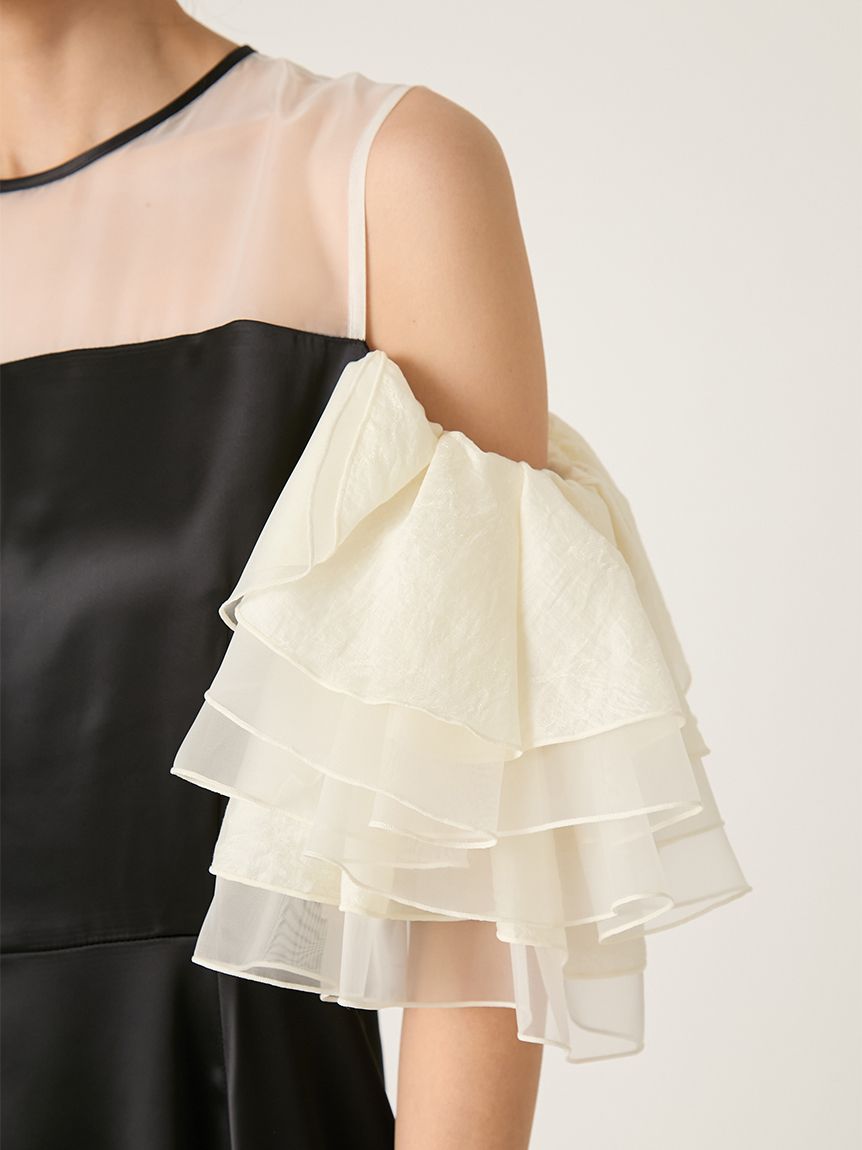 ラッフルスリーブドレス(ドレス)｜ワンピース｜FRAY I.D（フレイ