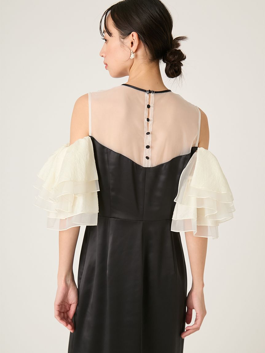 ラッフルスリーブドレス(ドレス)｜ワンピース｜FRAY I.D（フレイ