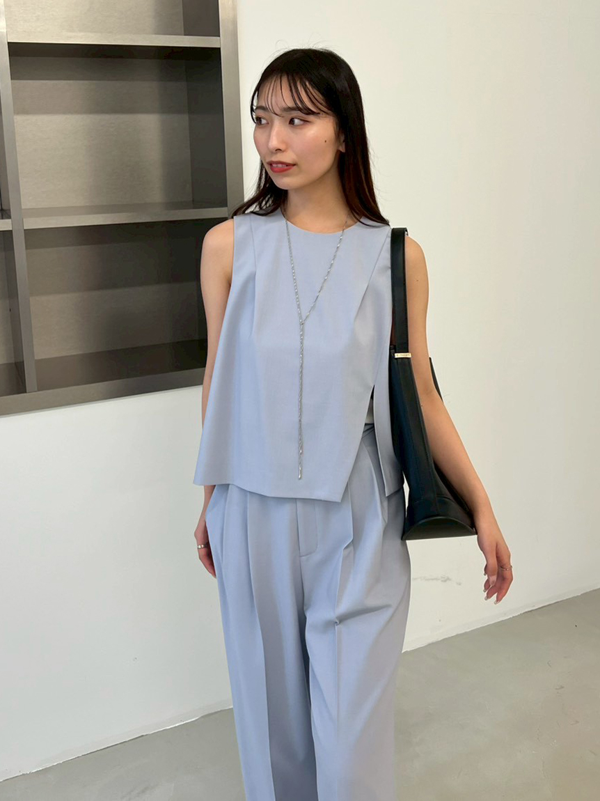 00サイズあり】ラッフルフリルセットアップ／ウォッシャブル・抗