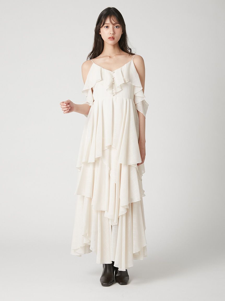 2wayフリルキャミワンピース(ロングワンピース)｜DRESS｜FRAY I.D