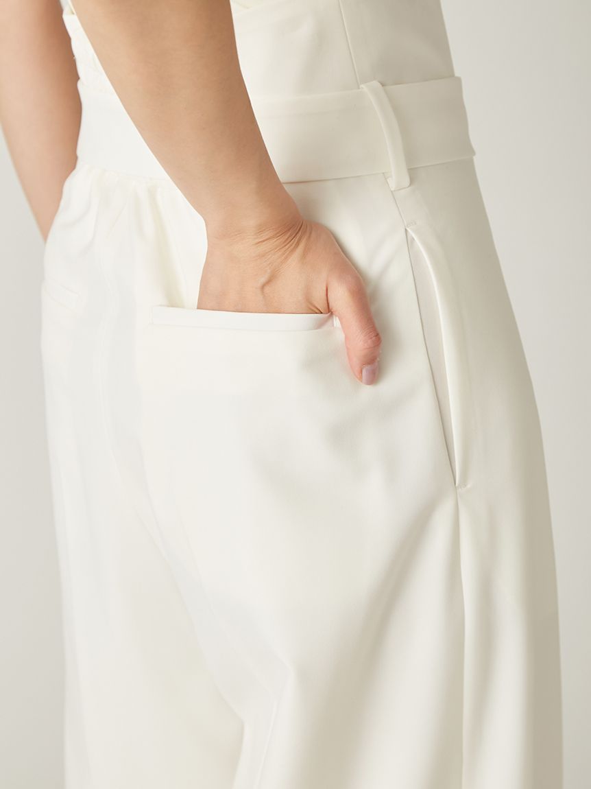 FRAY I.D ハイウエストワンタックワイドパンツ ハイウエストワンタックワイドパンツ(ロングパンツ)｜パンツ