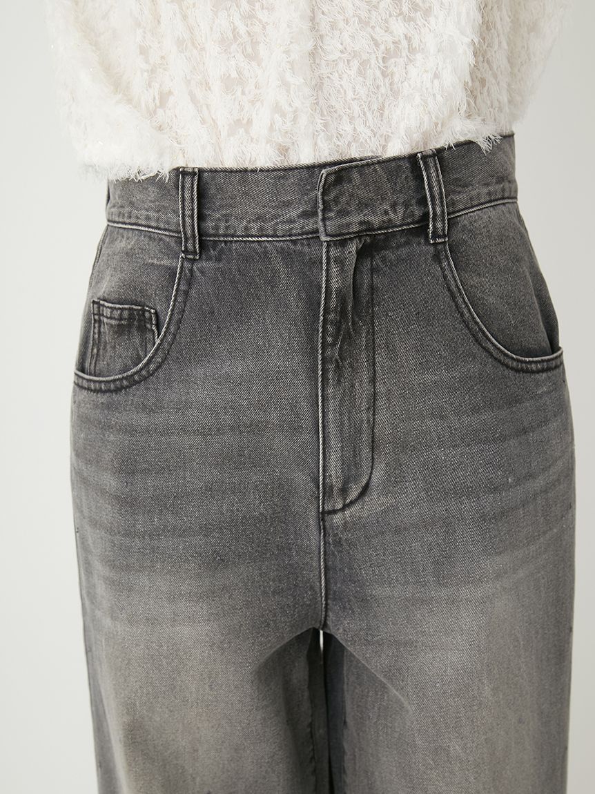 FRAY I.D 3way ハイウエストパンツ fray i.d 3wayハイウエストパンツグレー