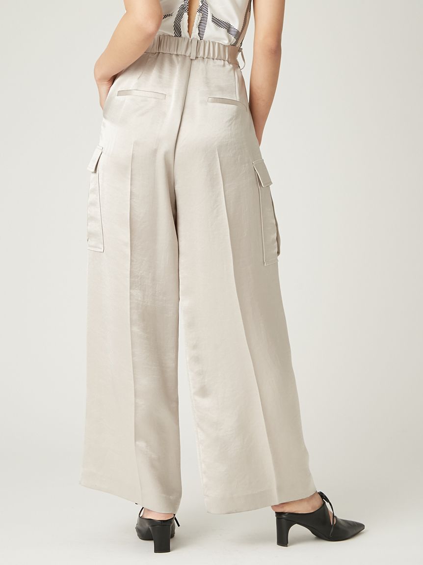 サテンカーゴパンツ(ロングパンツ)｜パンツ｜FRAY I.D（フレイ