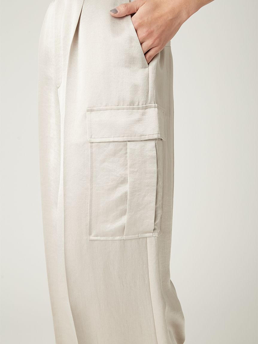 サテンカーゴパンツ(ロングパンツ)｜パンツ｜FRAY I.D（フレイ