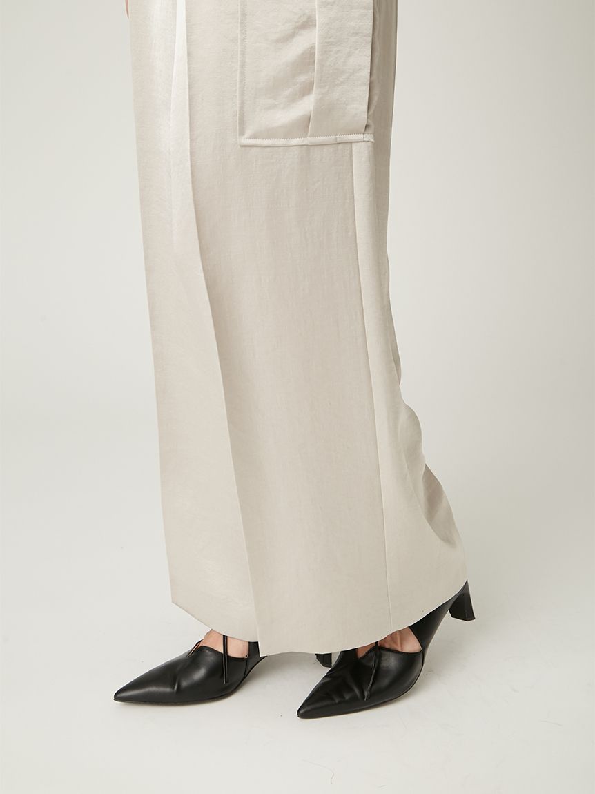 サテンカーゴパンツ(ロングパンツ)｜パンツ｜FRAY I.D（フレイ