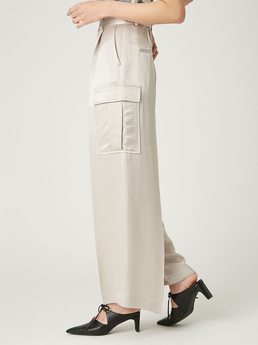 サテンカーゴパンツ(ロングパンツ)｜パンツ｜FRAY I.D（フレイ