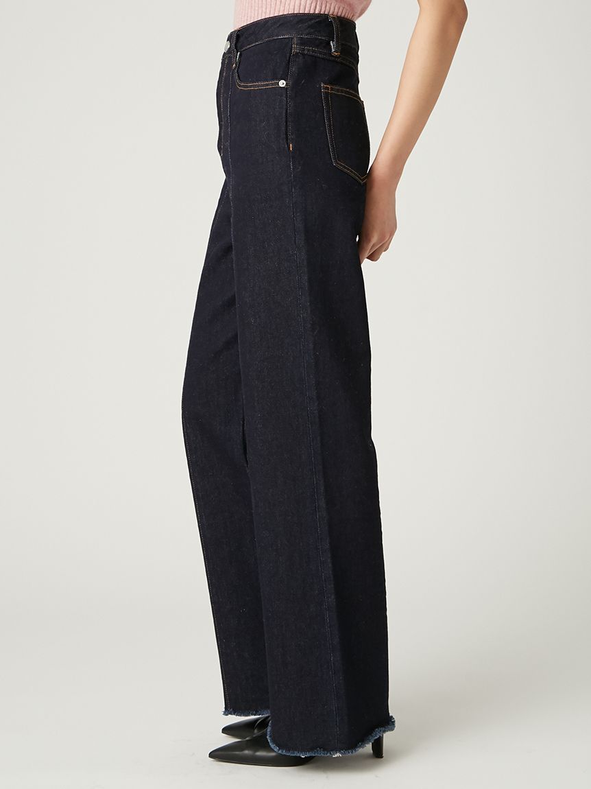 レディース　濃紺　フレアデニムパンツ　By Dickies Women Levi's ジーンズ デニム デニムパンツ Levi's/リーバイス MIDDY
