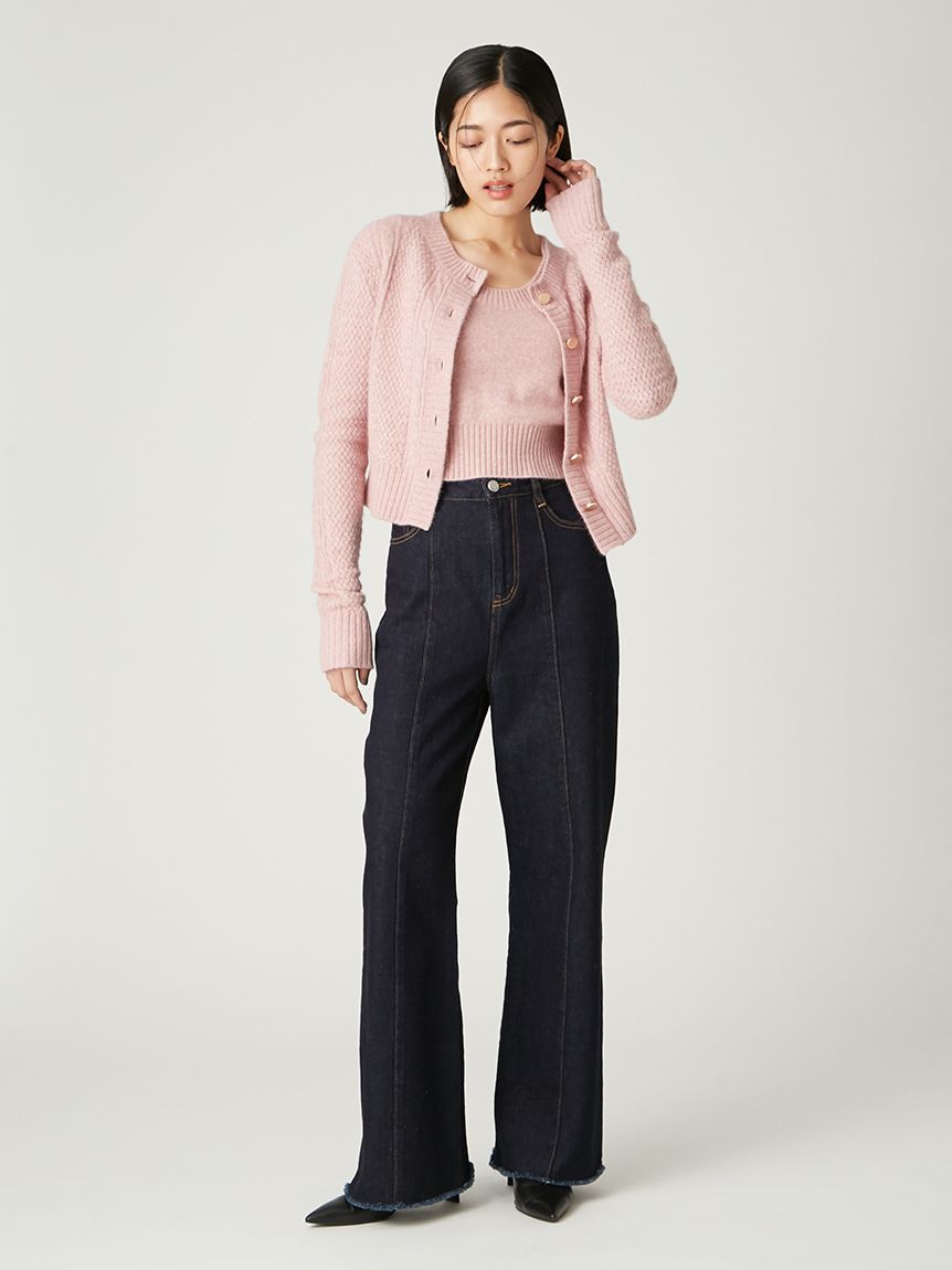 ベーシックフレアデニムパンツ(ロングパンツ)｜パンツ｜FRAY I.D