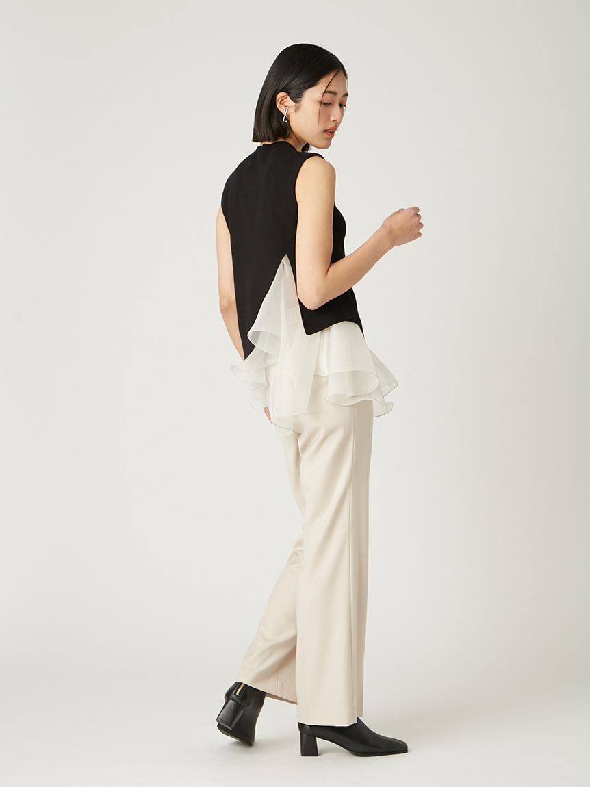 00サイズ】セミフレアーパンツ(ロングパンツ)｜パンツ｜FRAY I.D