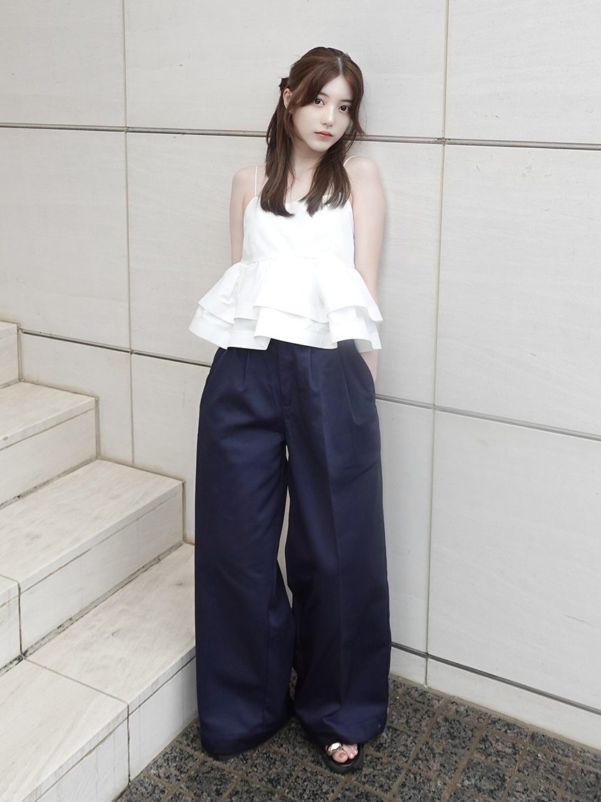 第４地区ダークデイナ　ツインテイルif color wf2025 2inTALE FRAY I.D｜Dickies】ツータックワイドツイルパンツ(ロングパンツ