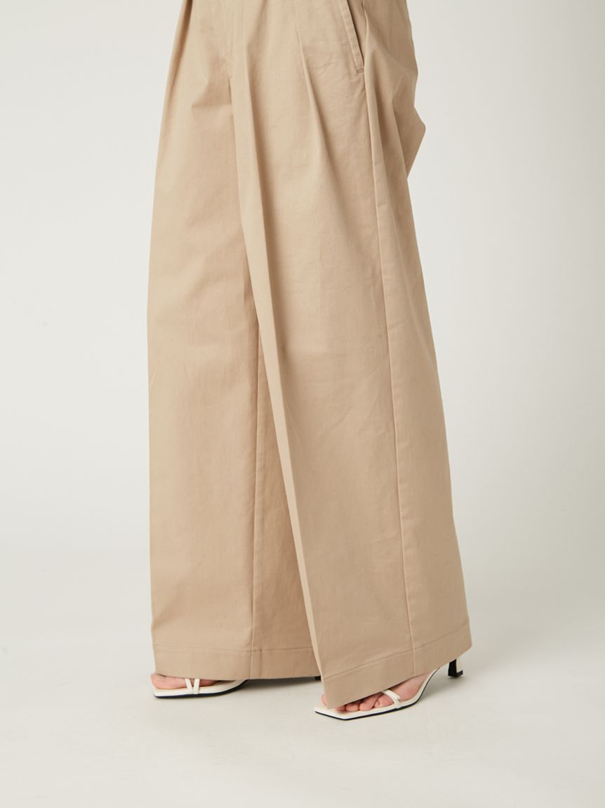 Aydien Addileyさん専用.5 FRAY I.D｜Dickies】ツータックワイドツイルパンツ(ロングパンツ