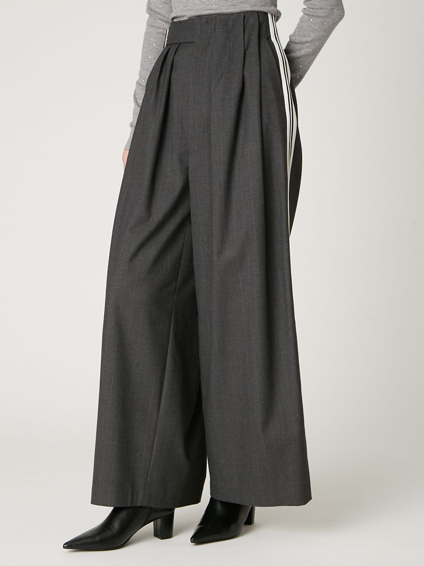 デザインタックワイドラインパンツ(ロングパンツ)｜パンツ｜FRAY I.D