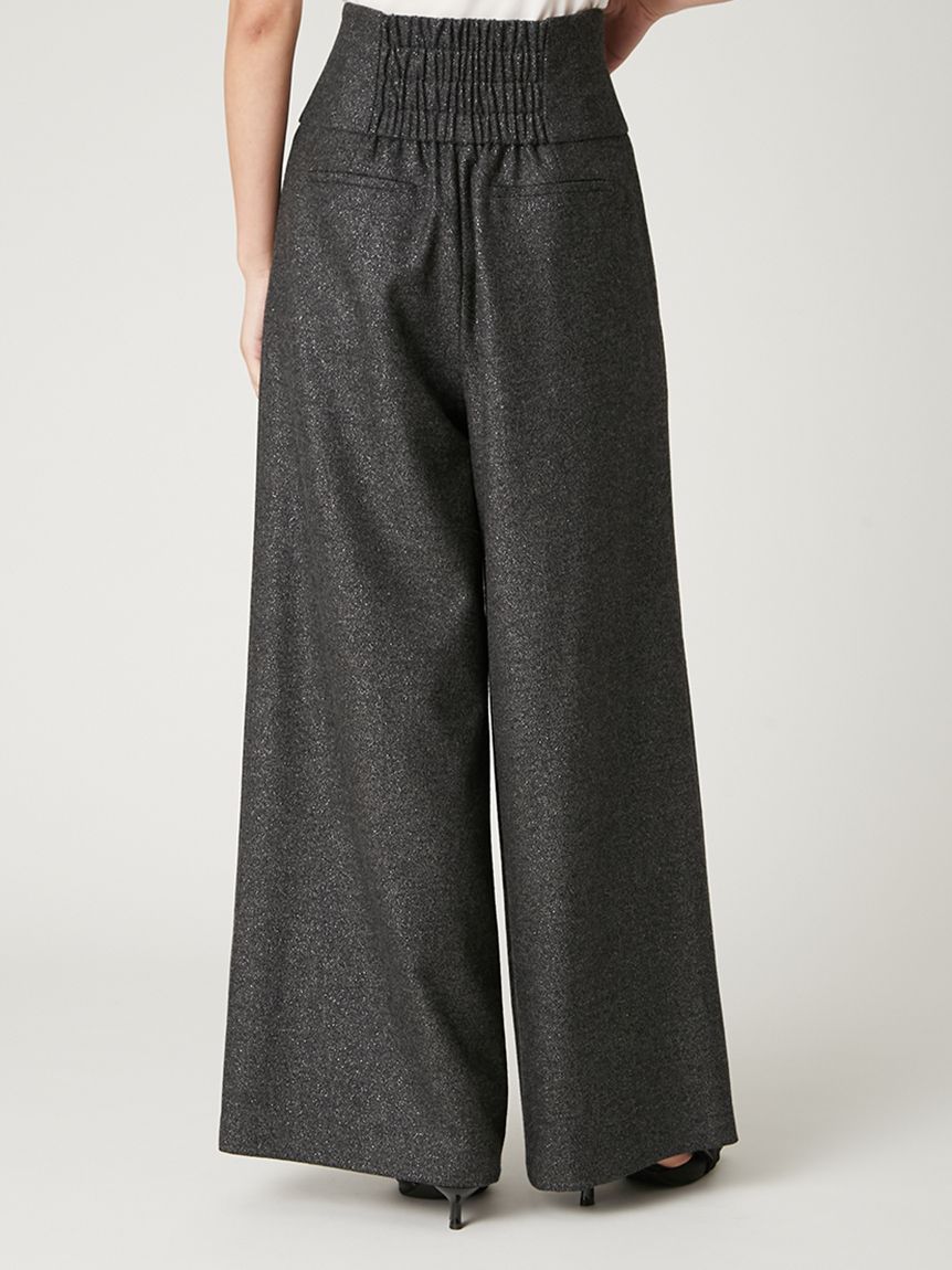 ハイウエストタックワイドパンツ(ロングパンツ)｜パンツ｜FRAY I.D