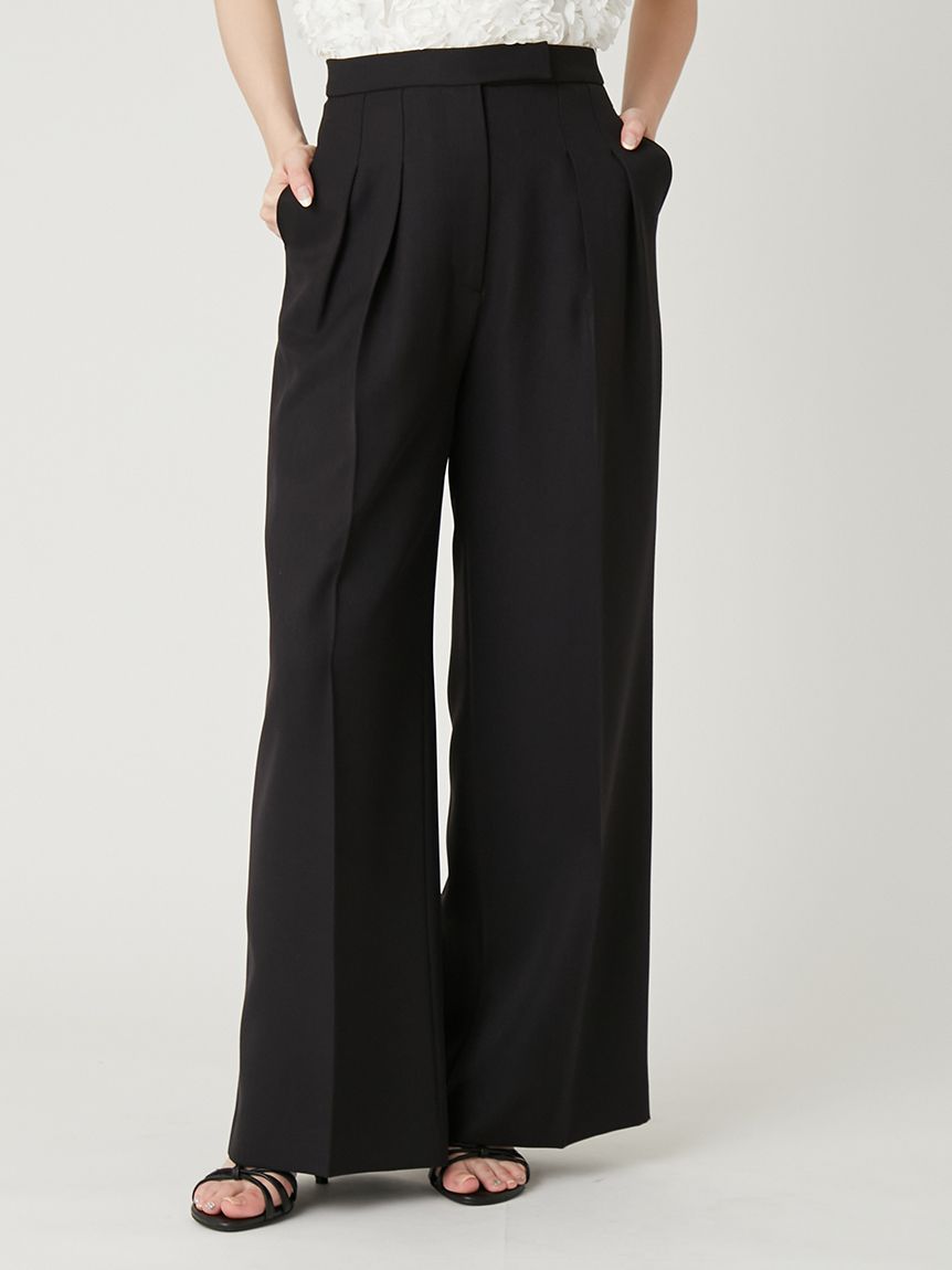 ダブルタックワイドパンツ(ロングパンツ)｜パンツ｜FRAY I.D（フレイ