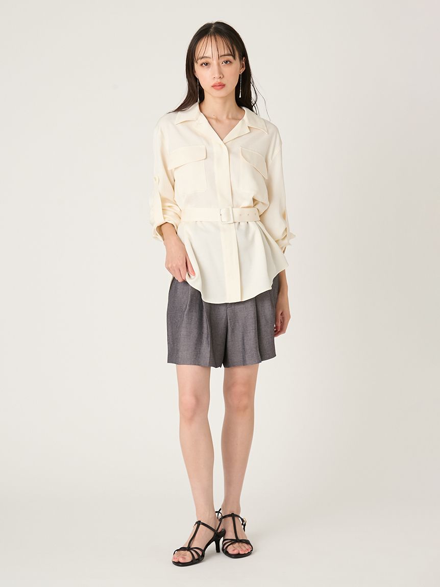 タックリネンショートパンツ(ショート・ハーフパンツ)｜パンツ｜FRAY