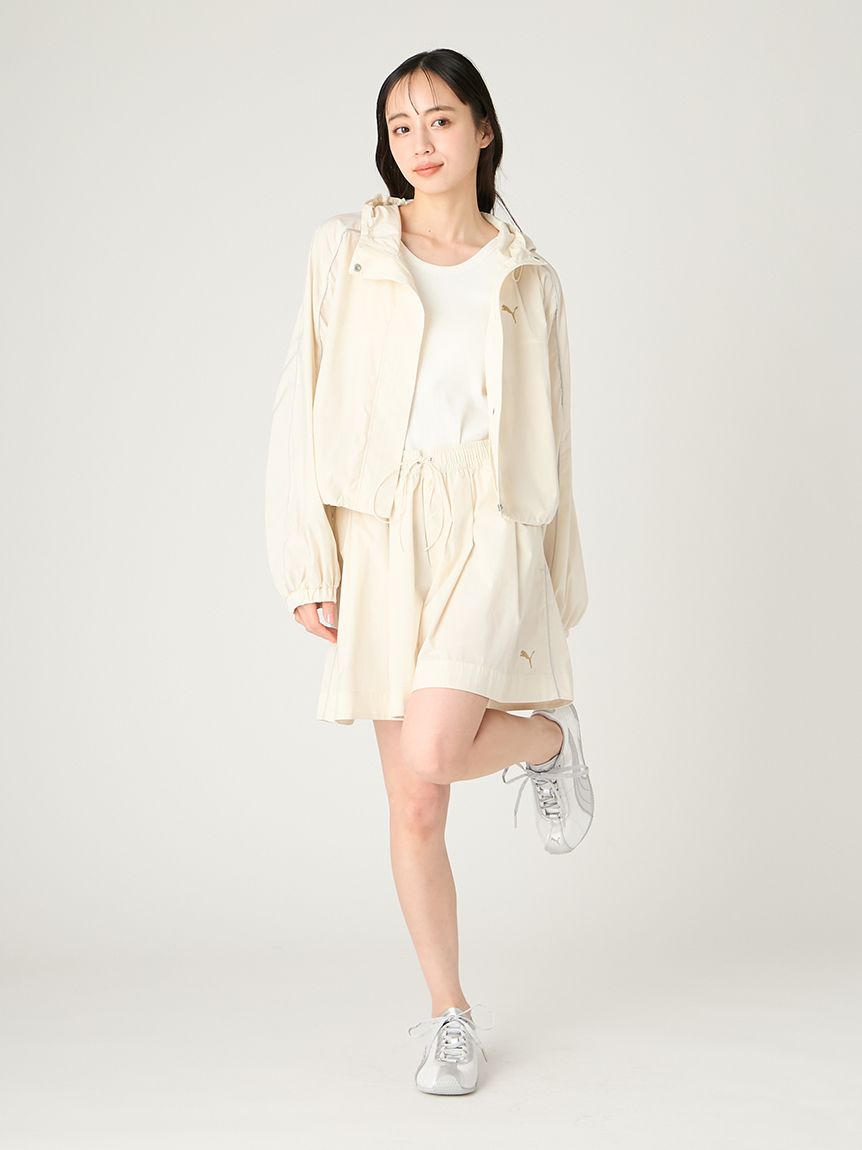 FRAY I.D×PUMA】ナイロンショートパンツ/UVカット・撥水(ショート FRAY I.D×PUMA】ナイロンショートパンツ/UVカット・撥水(ショート