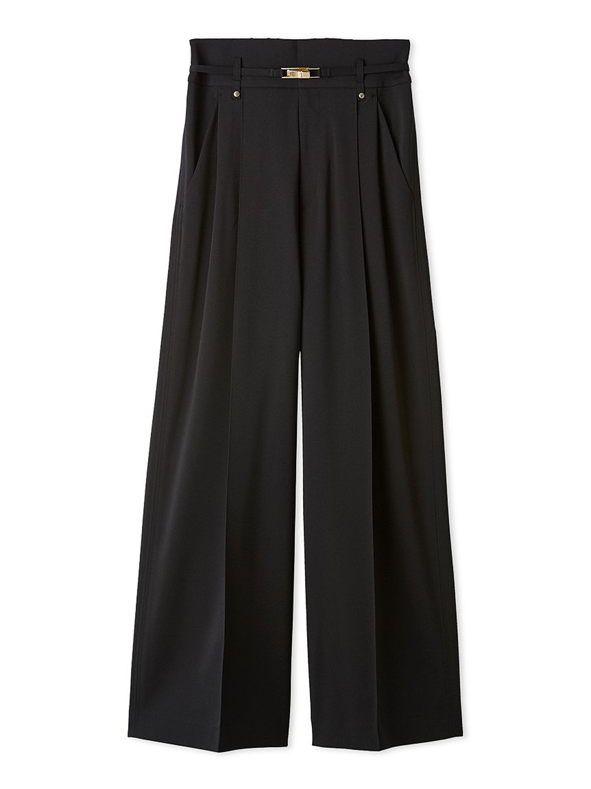 ベルトセットハイウエストタックパンツ(ロングパンツ)｜PANTS｜FRAY