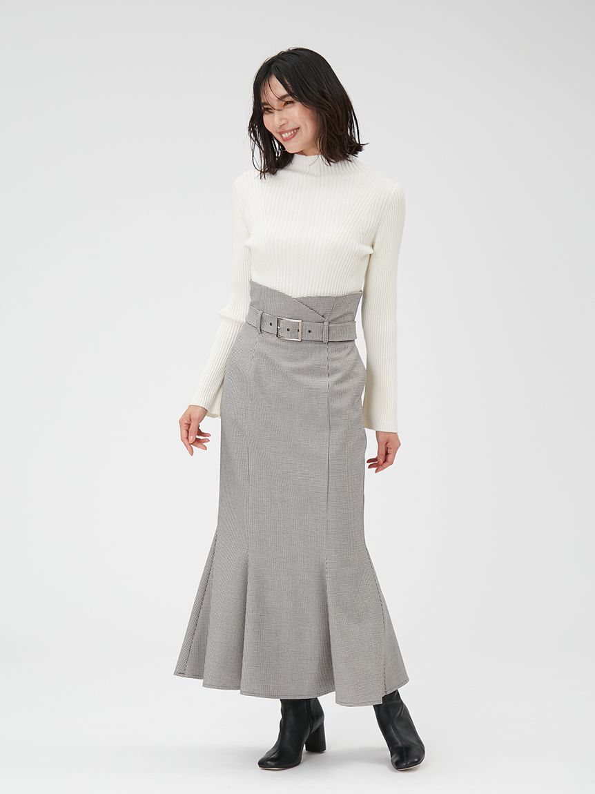 ◆幻◆ 希少 定価4.5万円 ADORE　ベルト付きマーメイドスカート