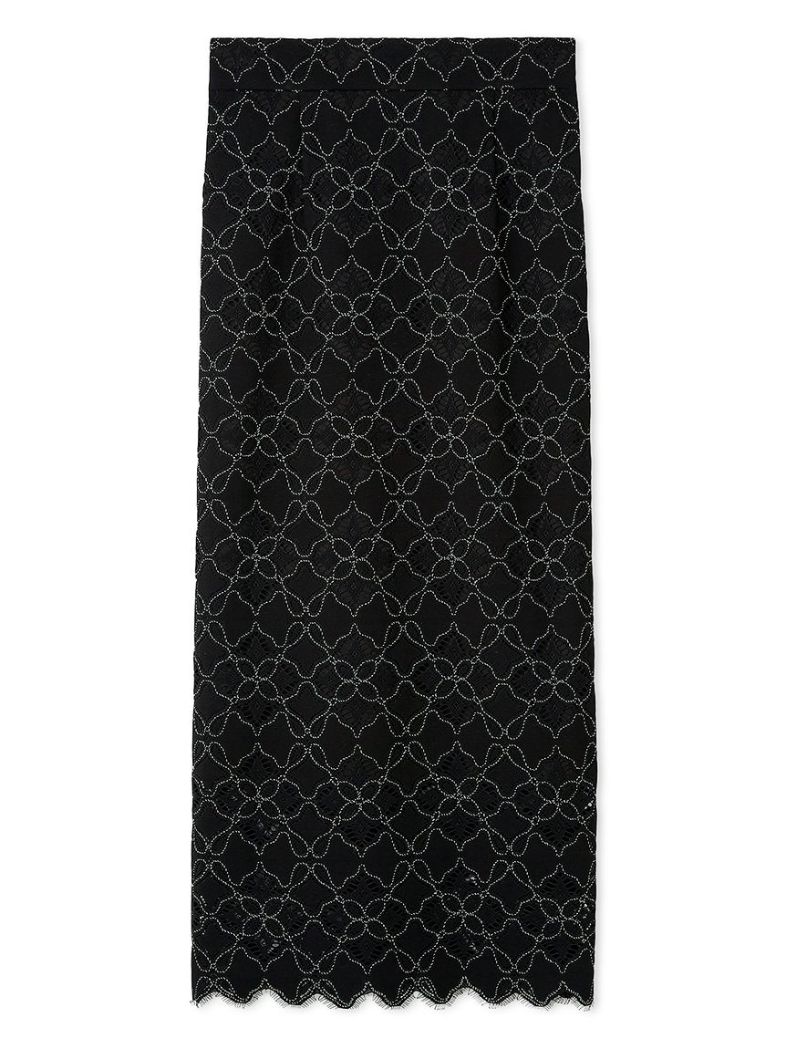 FENDI ロゴベロア調 タイトスカート FENDI ロゴベロア調 タイトスカート ベロア楊柳タイトスカート(S