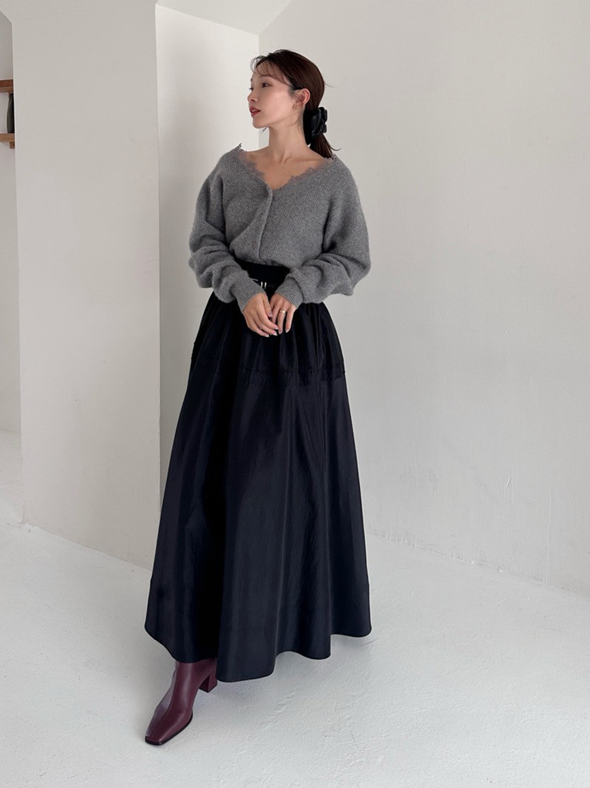 ギャザーボリュームスカート(ロングスカート)｜スカート｜FRAY