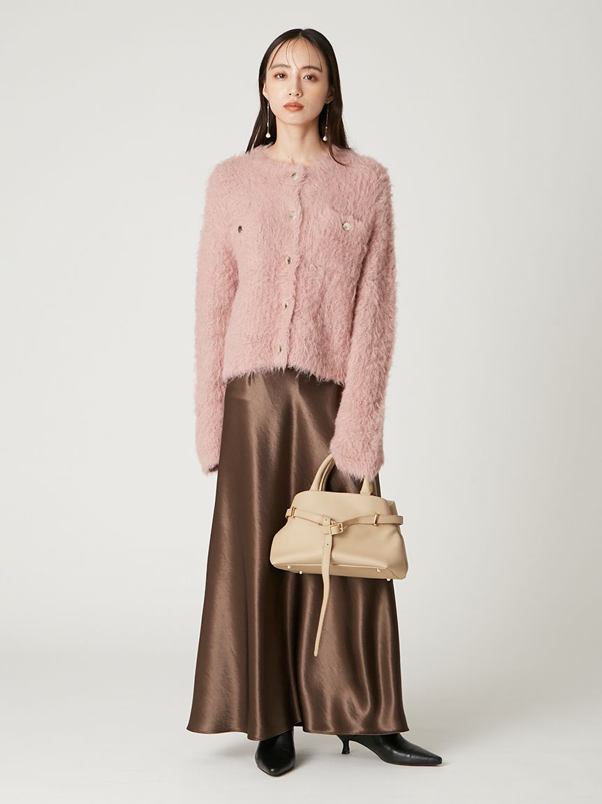 ハイウエストサテンナロースカート(ロングスカート)｜スカート｜FRAY