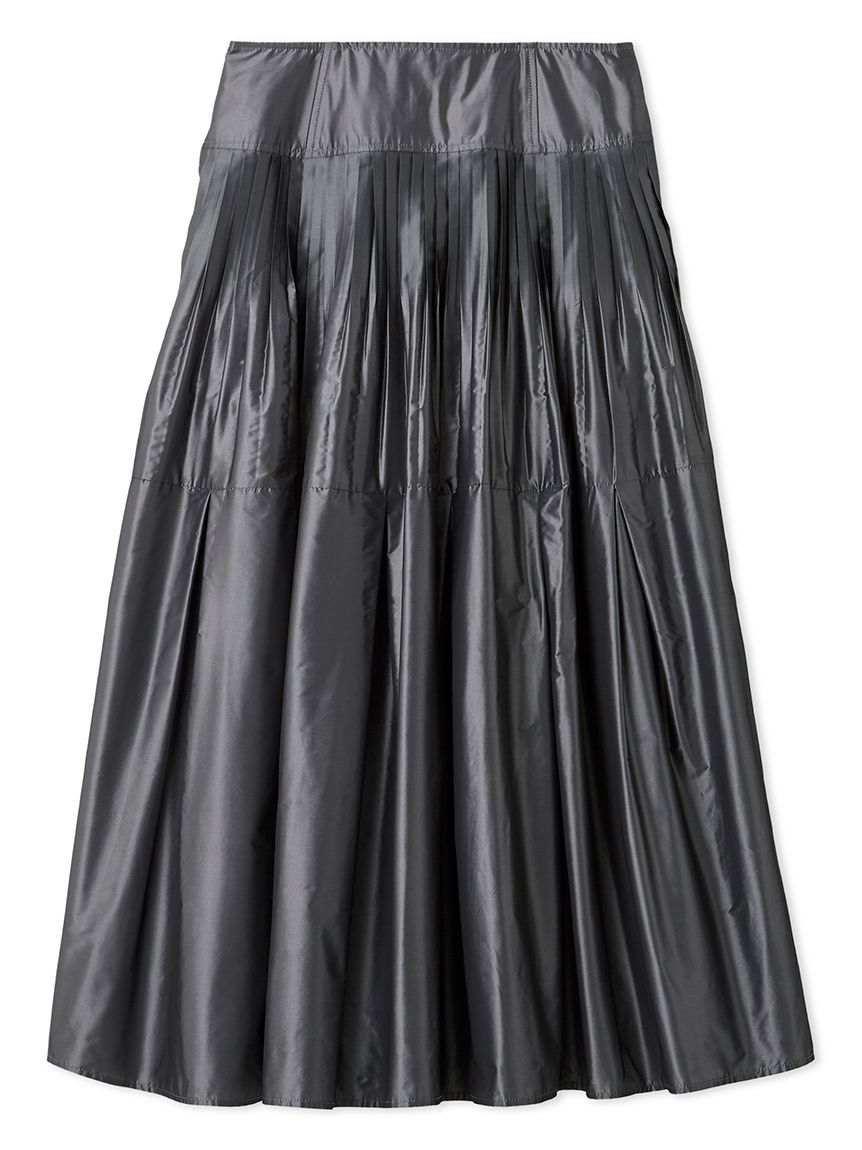 プリーツティアードタフタスカート(ロングスカート)｜スカート｜FRAY