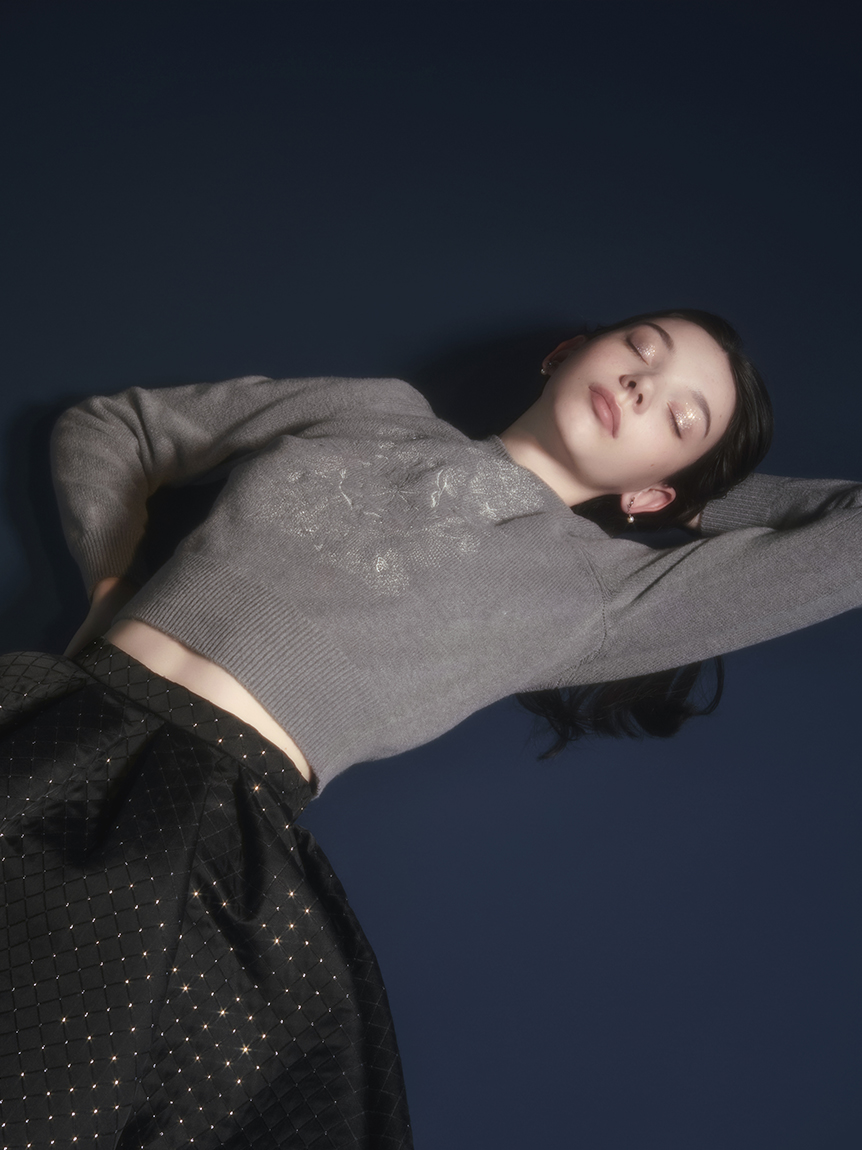 完売/フォクシー＊ダイヤモンドマトラッセ サーキュラースカート 8万＊ 完売/フォクシー＊ダイヤモンドマトラッセ サーキュラースカート 8万