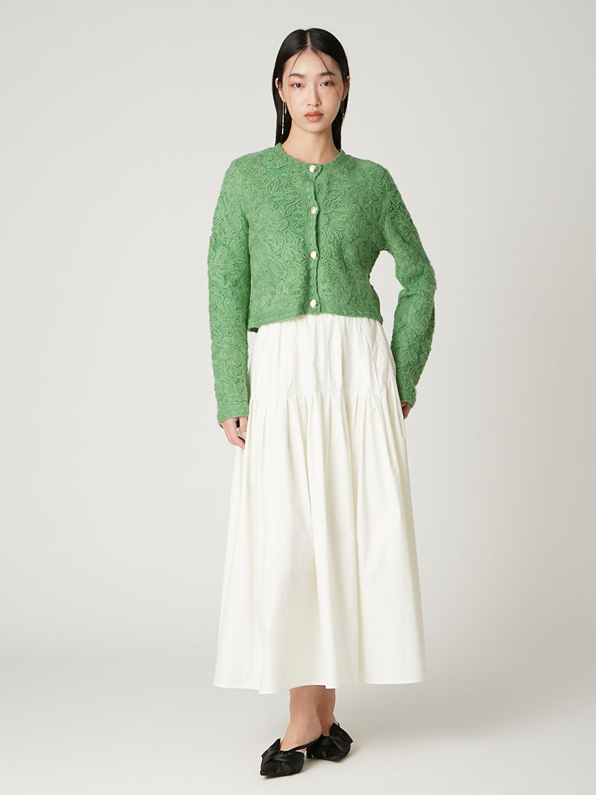 イレギュラータックフレアスカート(ロングスカート)｜スカート｜FRAY