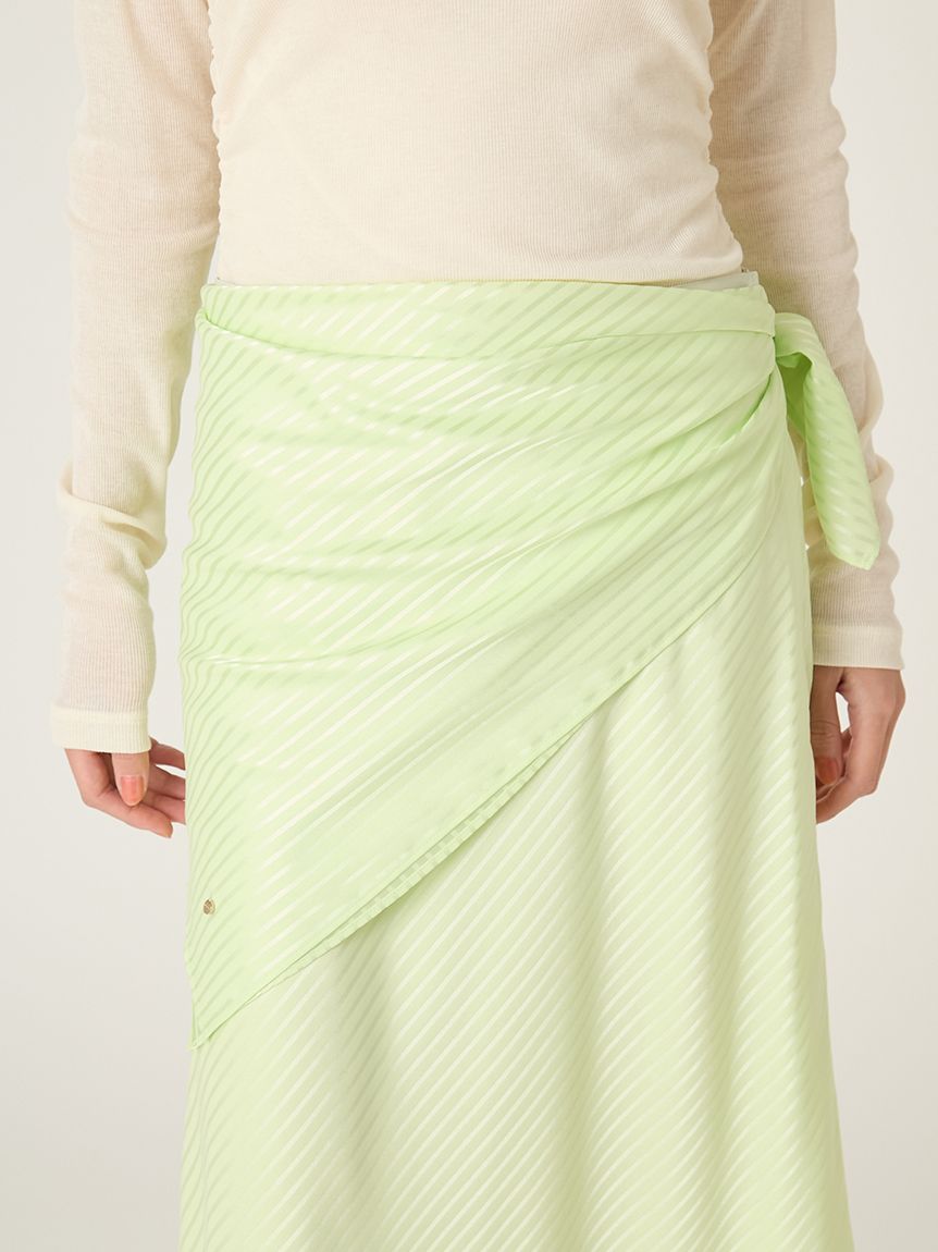 SSS♡様IEロング スカーフセットサテンナロースカート(ロングスカート)｜スカート｜FRAY