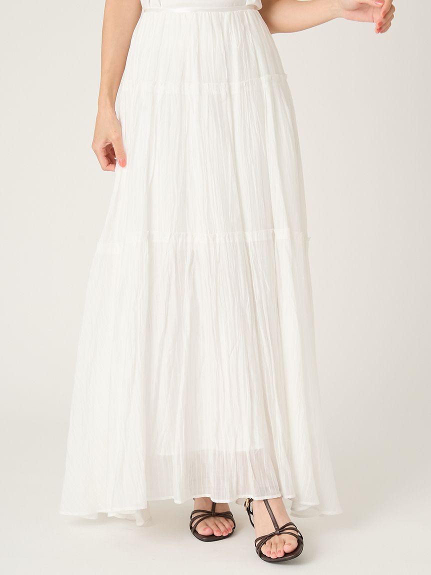 セミシアーティアードスカート(ロングスカート)｜スカート｜FRAY I.D