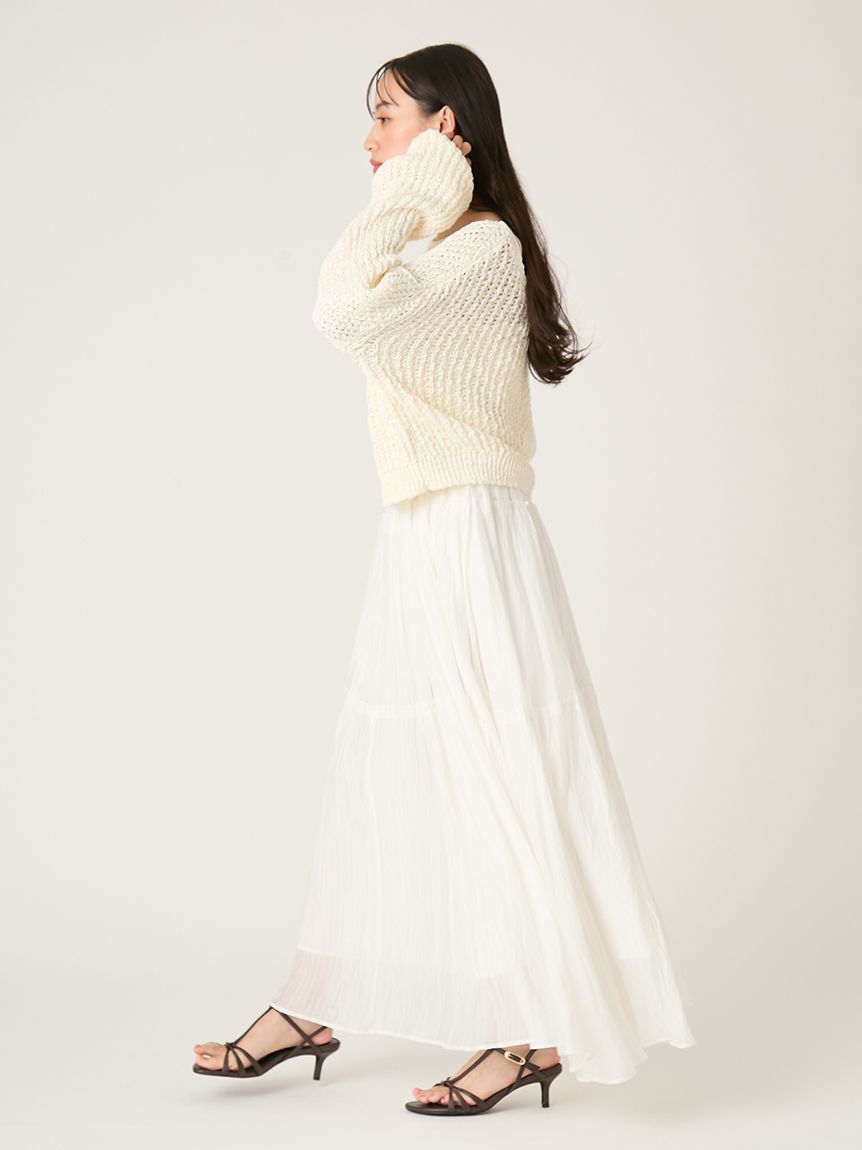 セミシアーティアードスカート(ロングスカート)｜スカート｜FRAY I.D