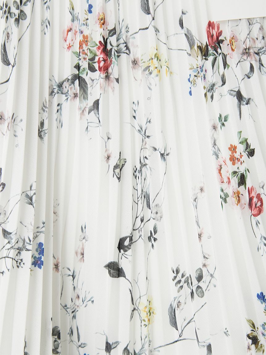 フラワープリントプリーツスカート(ロングスカート)｜スカート｜FRAY