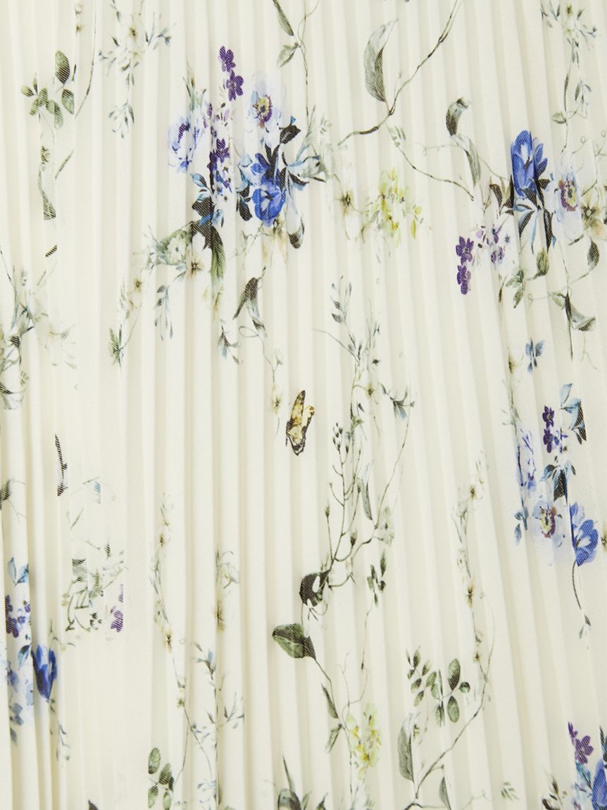 フラワープリントプリーツスカート(ロングスカート)｜スカート｜FRAY