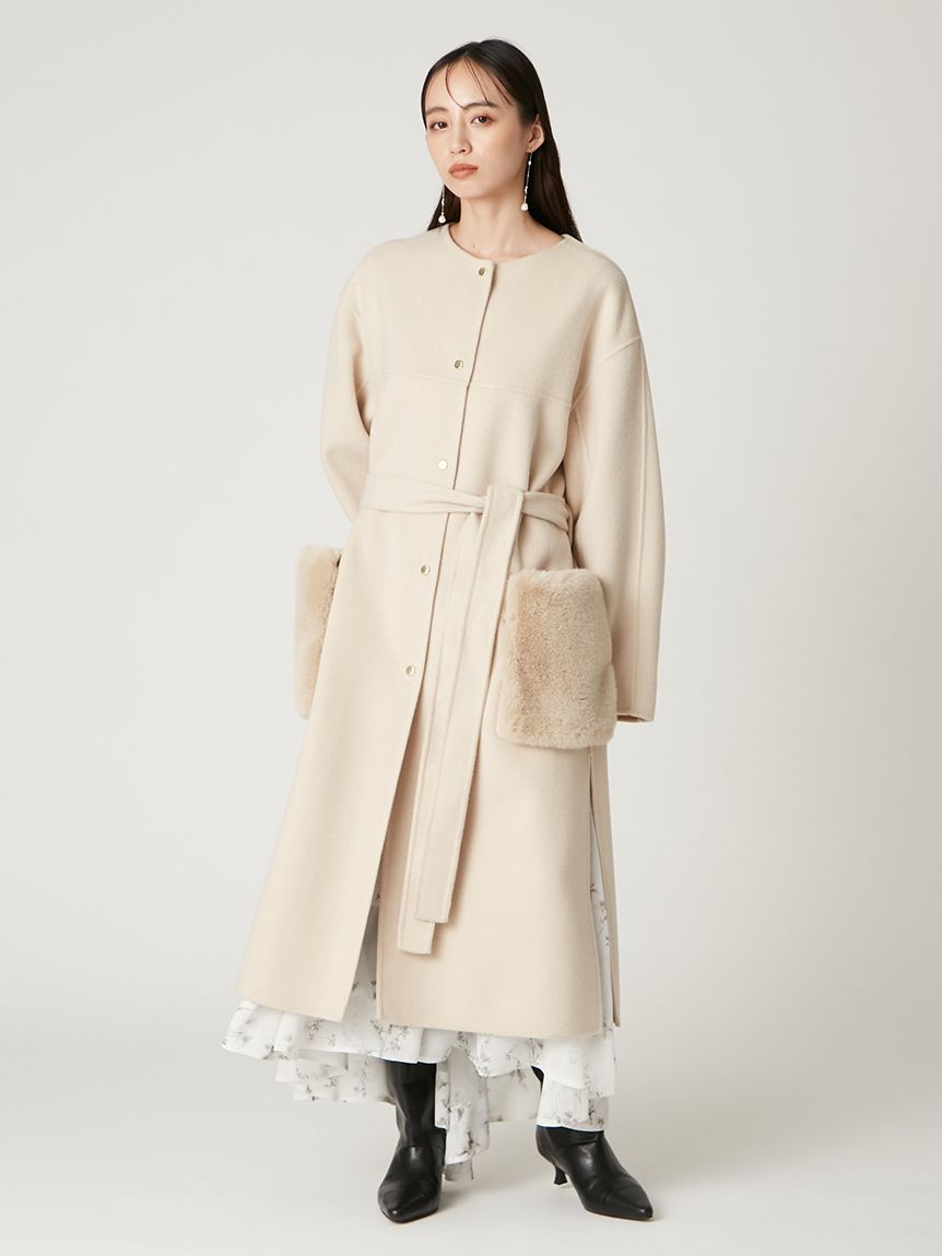 サッシュリボンフレアスカート(ロングスカート)｜スカート｜FRAY I.D