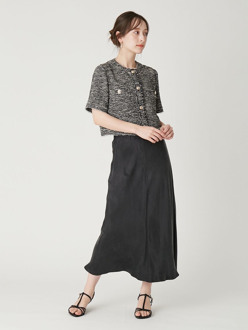 FRAY ID サテンナロースカート FRAY I.D（フレイ・アイディー） スカート サテンナロースカート